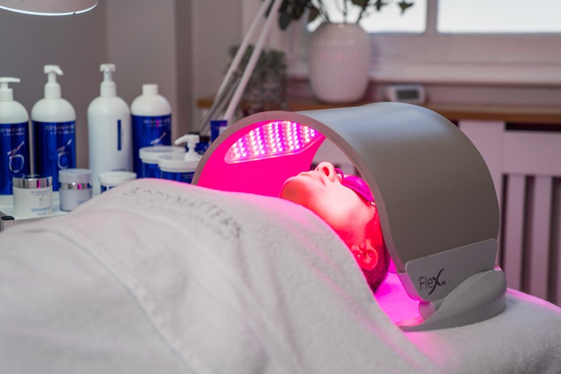 Dermalux led light therapy in belsize park, hampstead